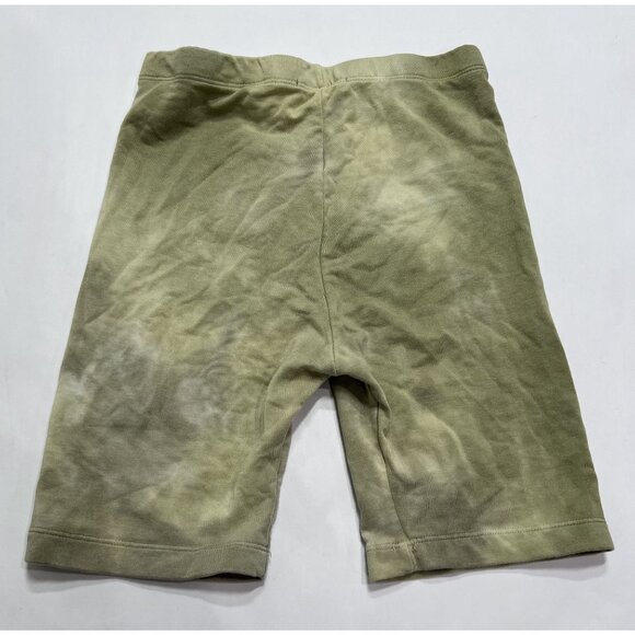 Cotton Citizen Milan Midi Bike Shorts in Green - Picture 4 of 5